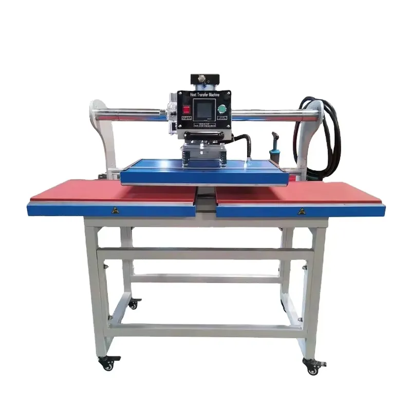 Heat Press Machine - Pneumatic Heat Press Machine Double Station