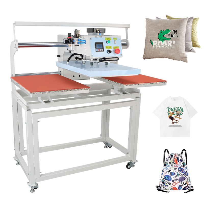Heat Press Machine - 16x20 Pneumatic Heat Transfer Machine Dual