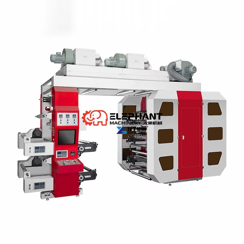 Commercial Flexographic Printing - Flexo Printing Machine High Speed Flexographic