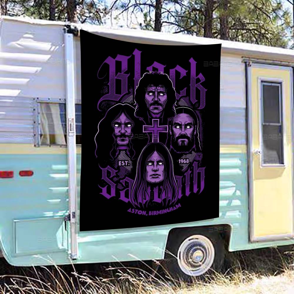 Black Sabbath Heavy Metal Adva - Commercial Printing Company ulasan dan harga