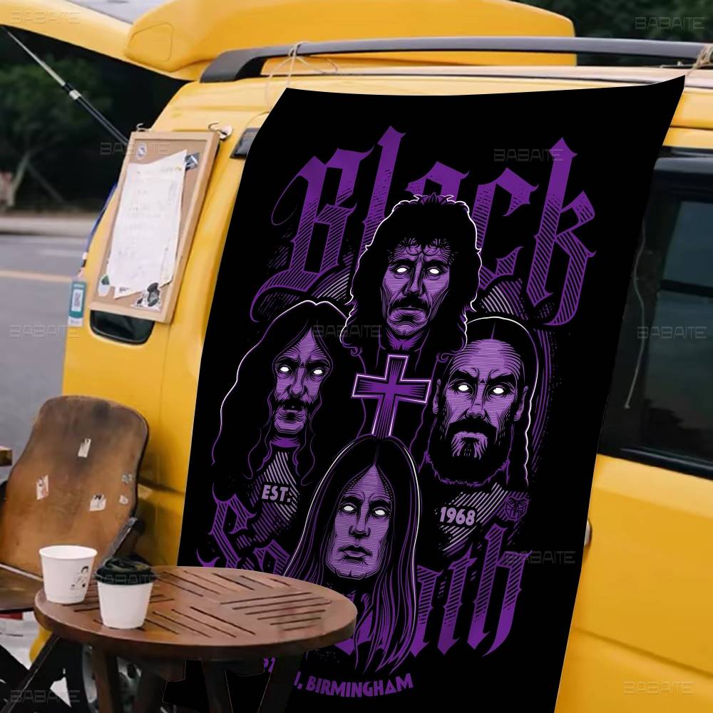 Black Sabbath Heavy Metal Adva - Commercial Printing Company ulasan dan harga
