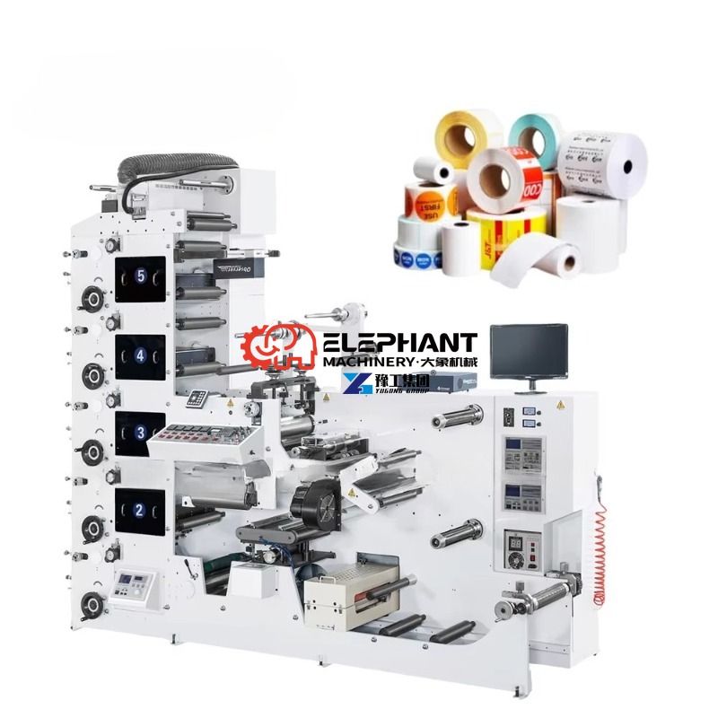6 Color Automatic Flexographic - Commercial Flexographic Printing ulasan dan harga