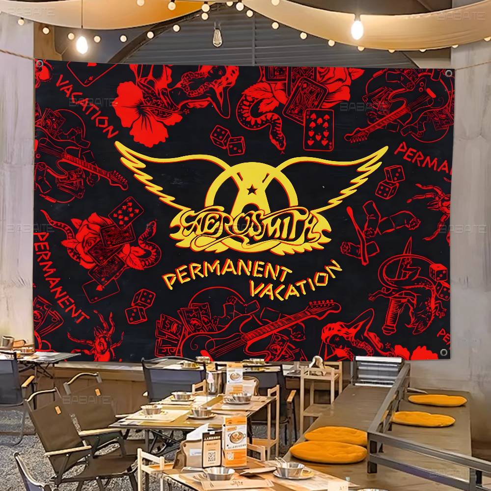 Classic Rock Band A-Aerosmith  - Commercial Printing Company ulasan dan harga