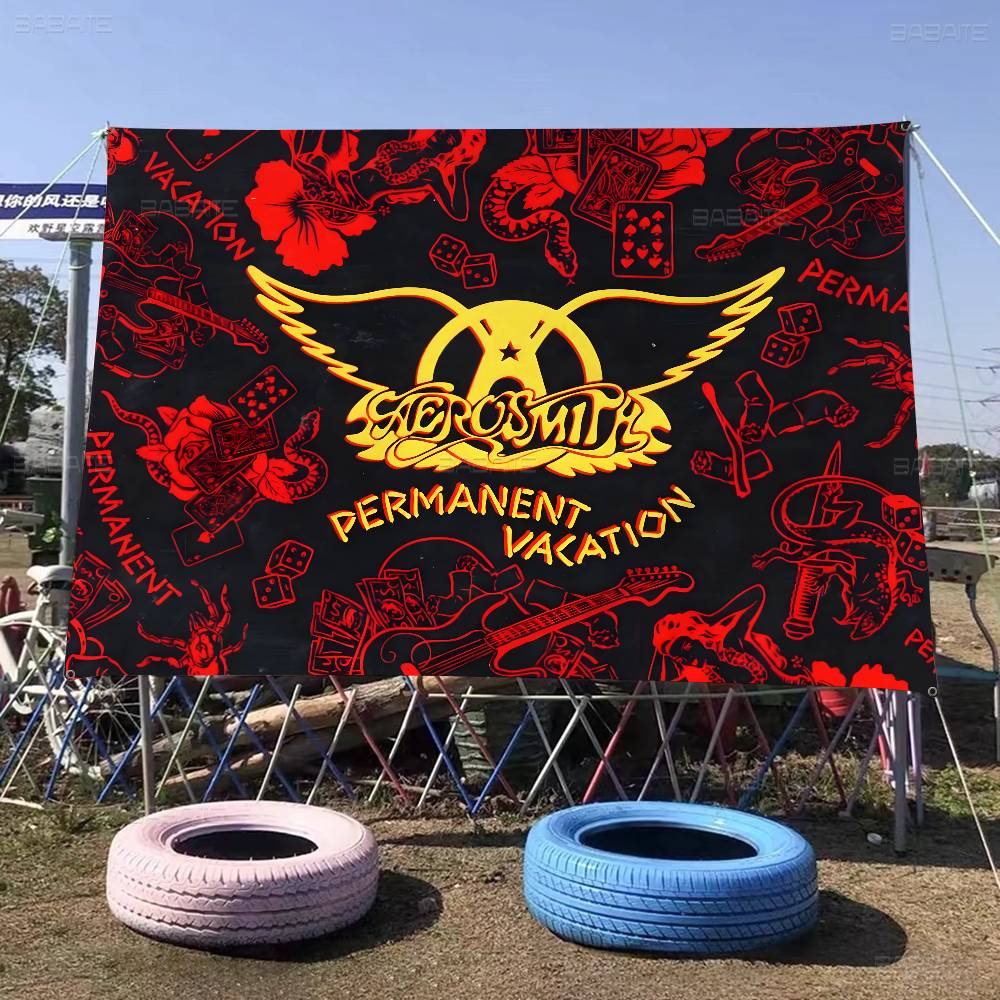 Classic Rock Band A-Aerosmith  - Commercial Printing Company ulasan dan harga