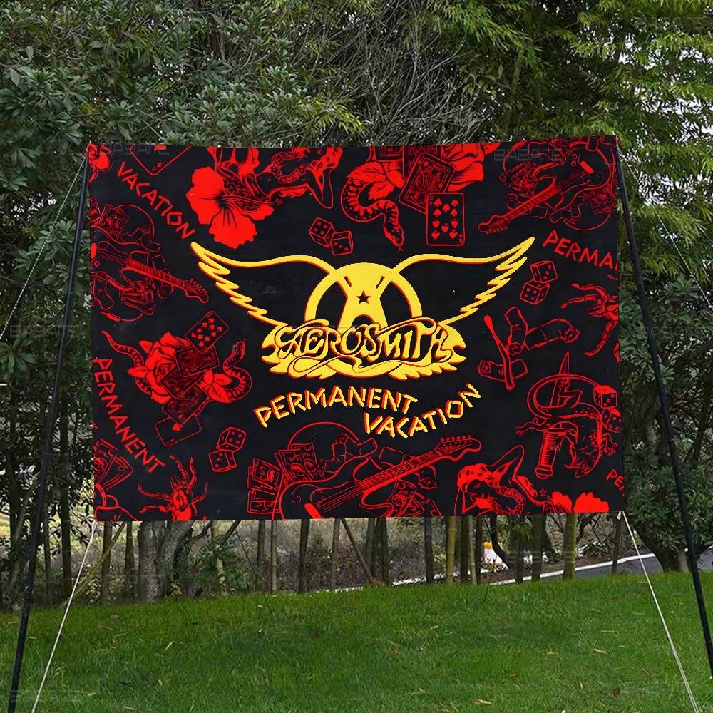 Classic Rock Band A-Aerosmith  - Commercial Printing Company ulasan dan harga