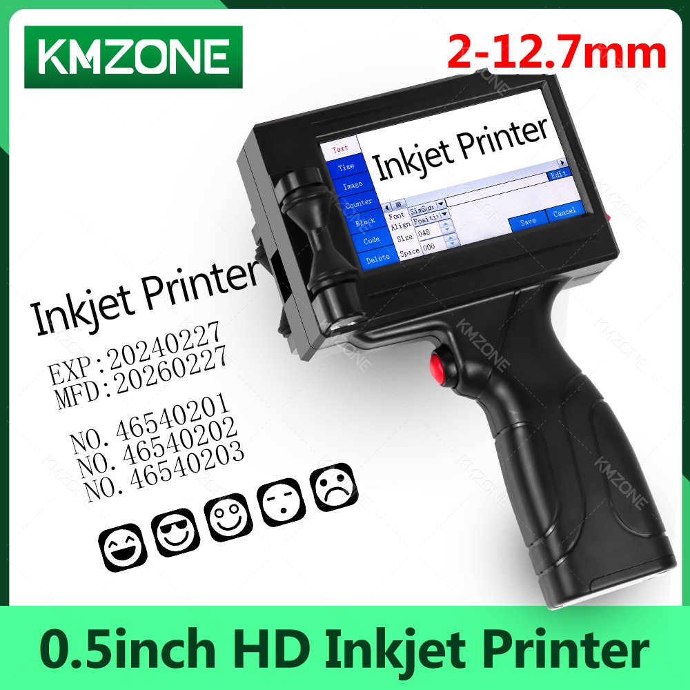 12.7mm Portable Inkjet Printer - Commercial Printing Dpi ulasan dan harga