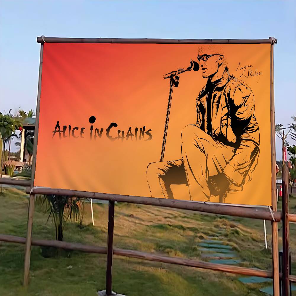 Retro Music Alice In Chains Ad - Commercial Printing Company ulasan dan harga