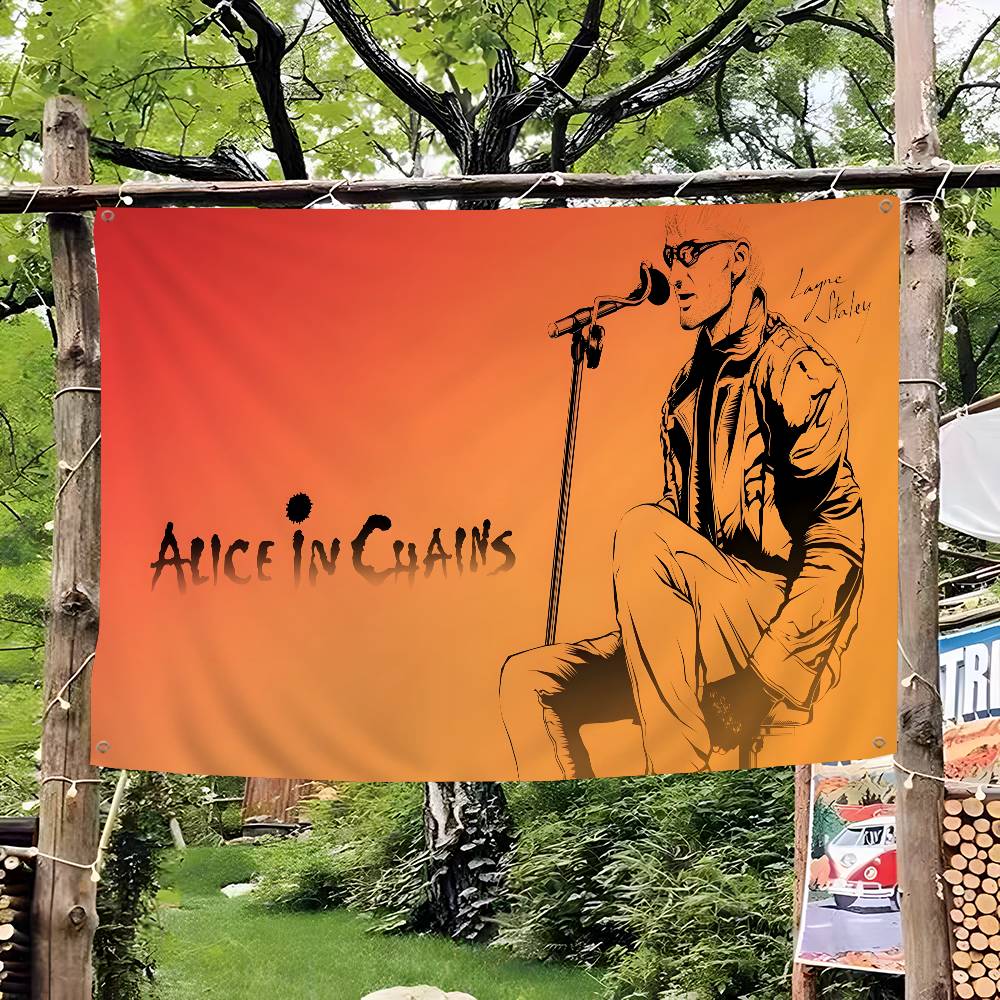 Retro Music Alice In Chains Ad - Commercial Printing Company ulasan dan harga