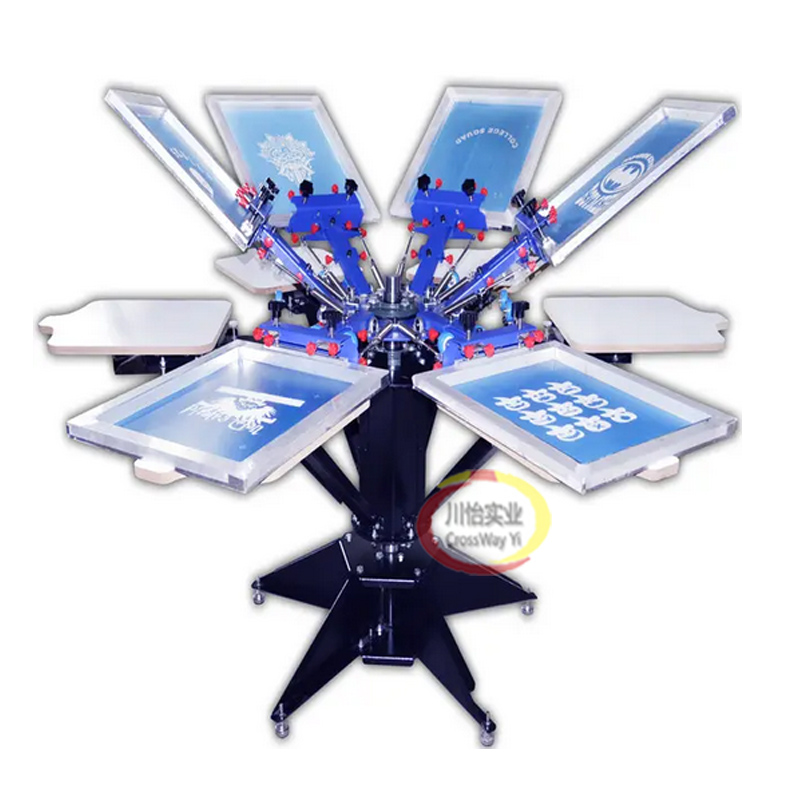 4 Color Screen Printing Machin - Commercial Ribbon Printing Machine ulasan dan harga