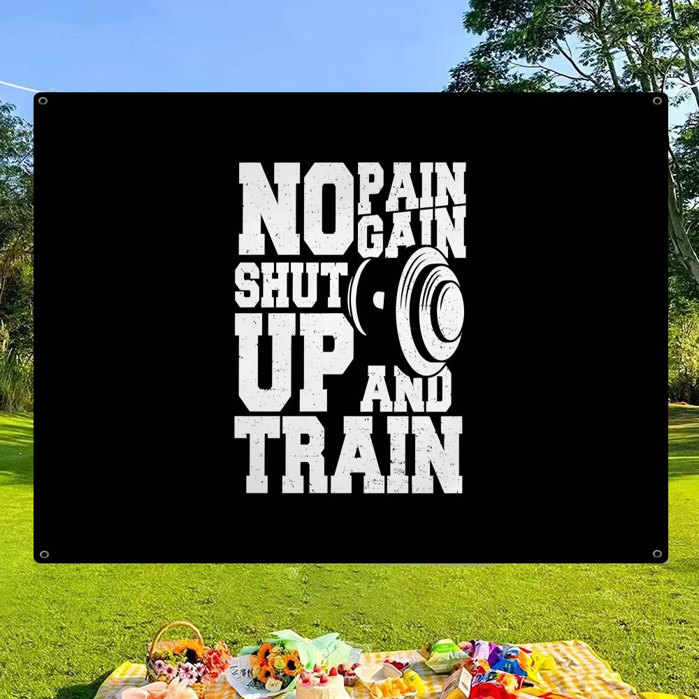No Pain No Gain GYM Advanced P - Commercial Printing Company ulasan dan harga
