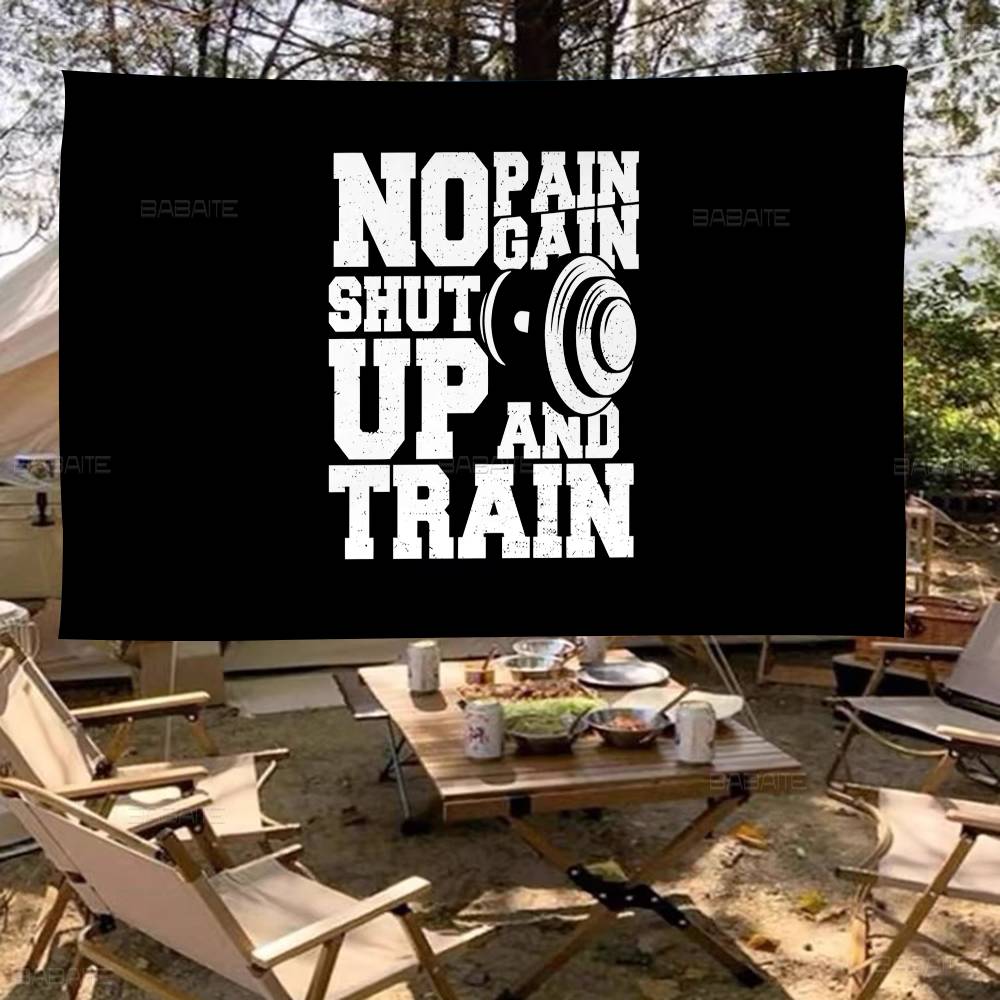 No Pain No Gain GYM Advanced P - Commercial Printing Company ulasan dan harga