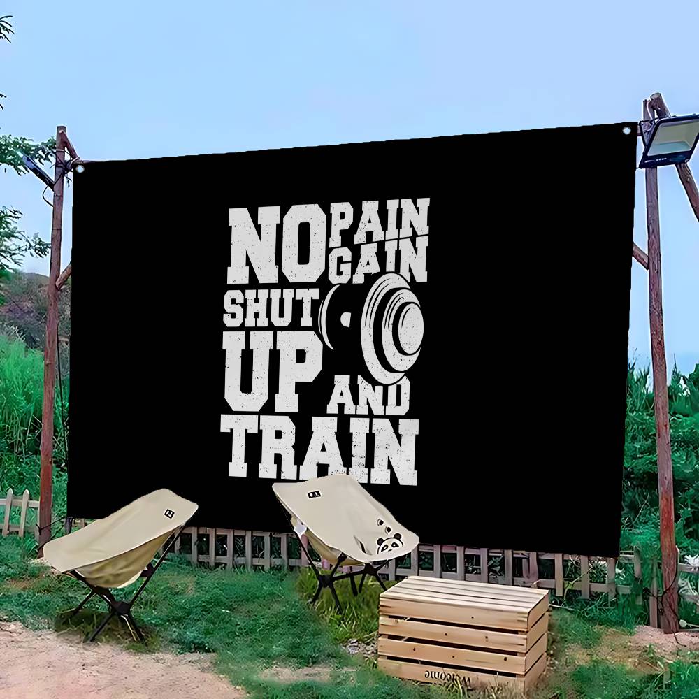 No Pain No Gain GYM Advanced P - Commercial Printing Company ulasan dan harga