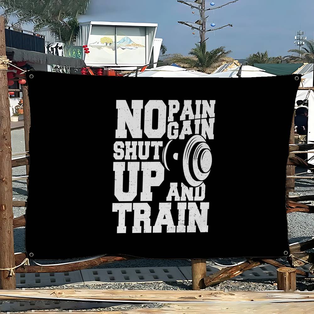 No Pain No Gain GYM Advanced P - Commercial Printing Company ulasan dan harga