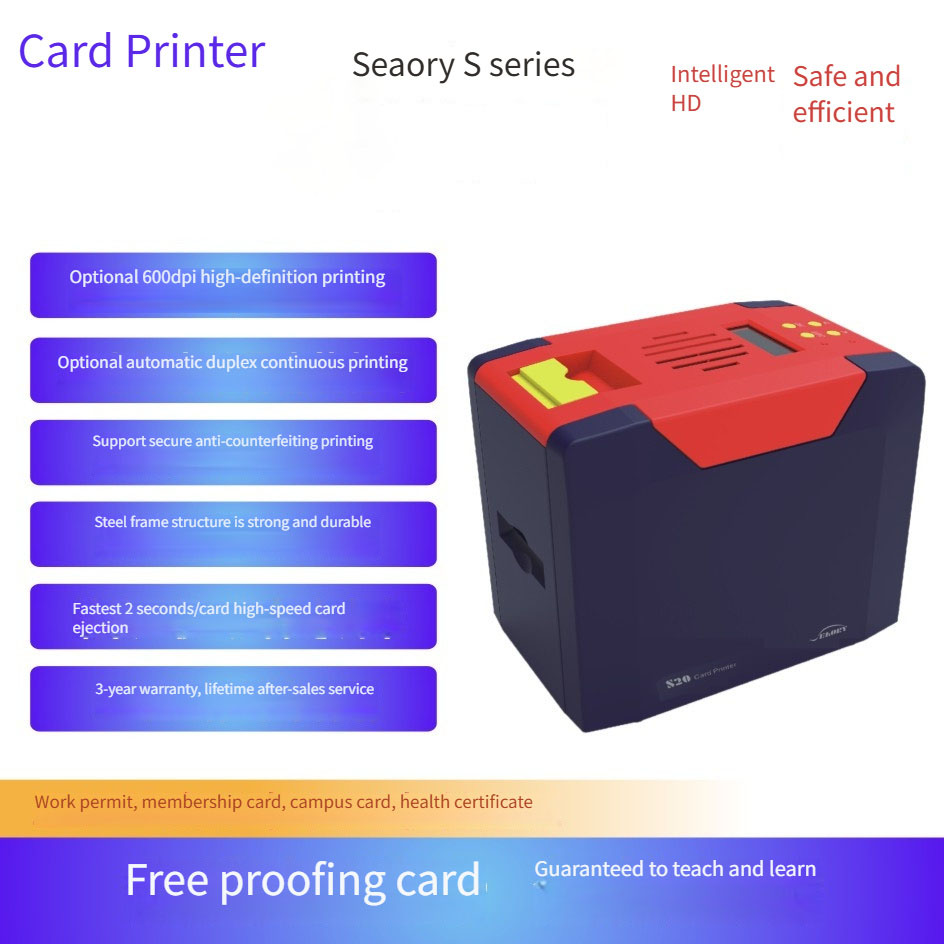 ID PVC Card Printer Machine Ma - Commercial Ribbon Printing Machine ulasan dan harga