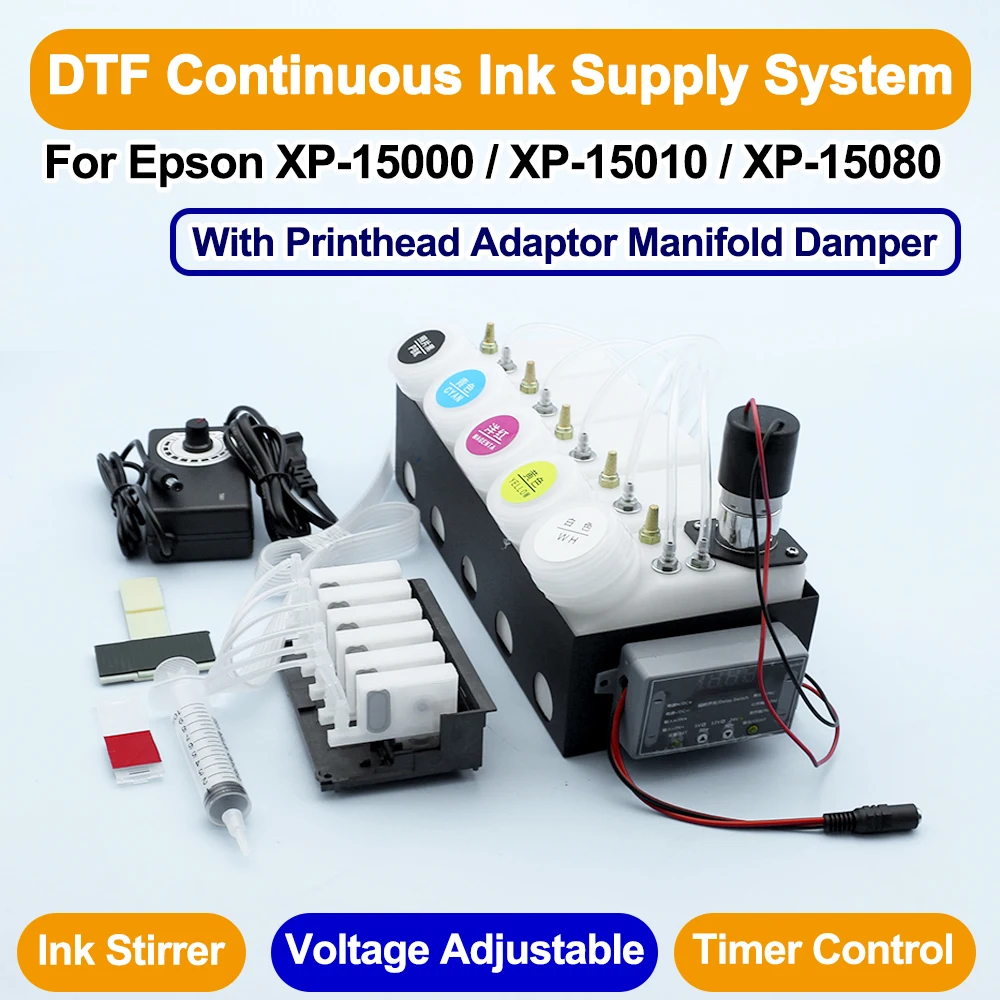 XP-15000 XP15000 DTF CISS Ink  - Dtf Powder Shaker ulasan dan harga