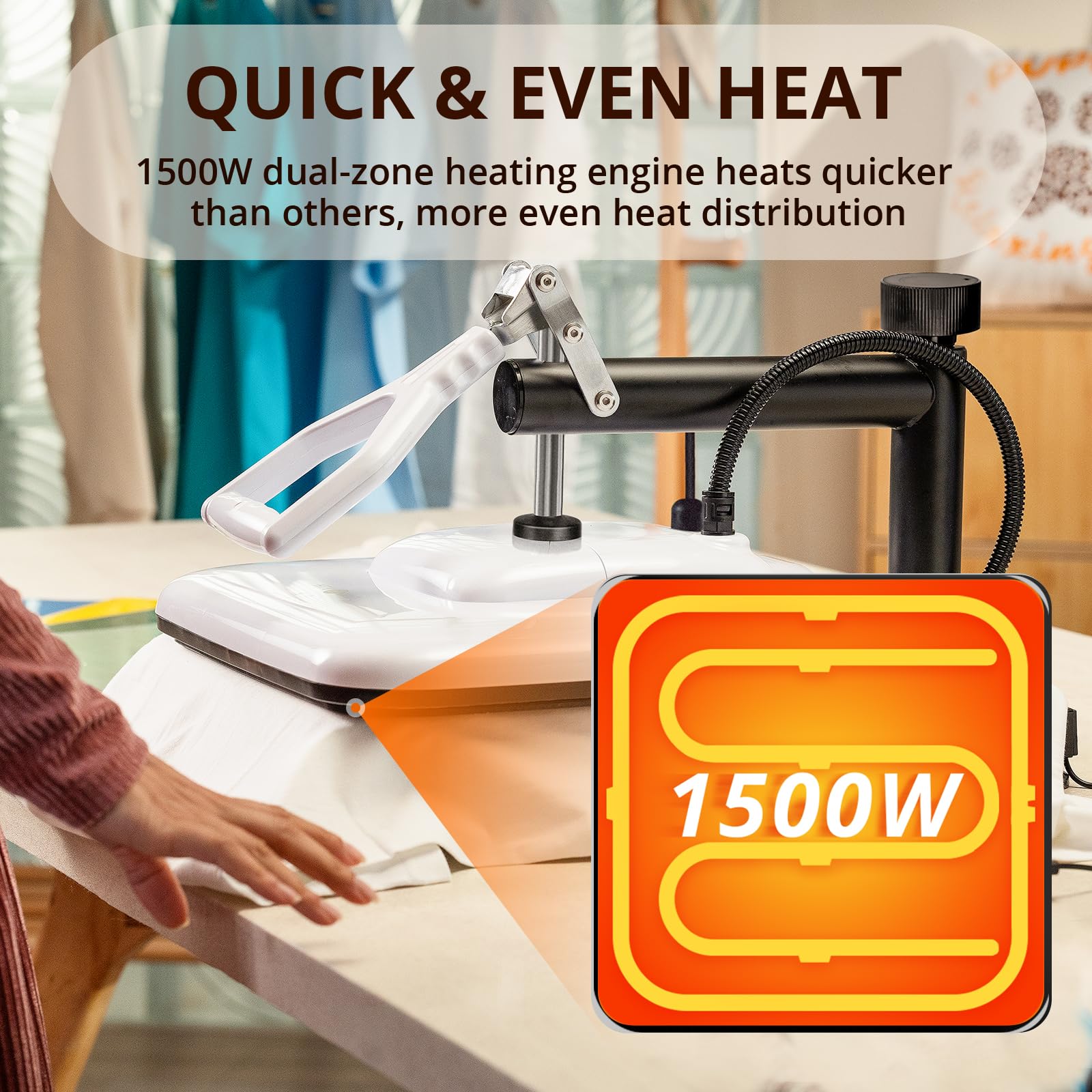 HTVRONT Heat Press Machine for - Commercial Printing Press ulasan dan harga