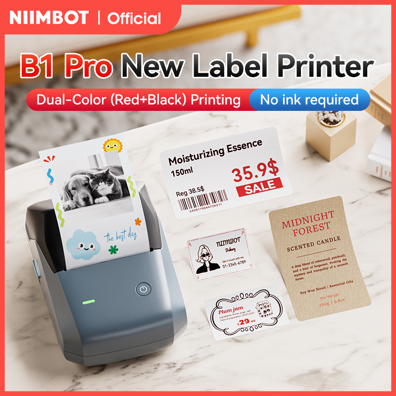 Niimbot B1 Pro Label Printer 3 - Commercial Printing Dpi ulasan dan harga