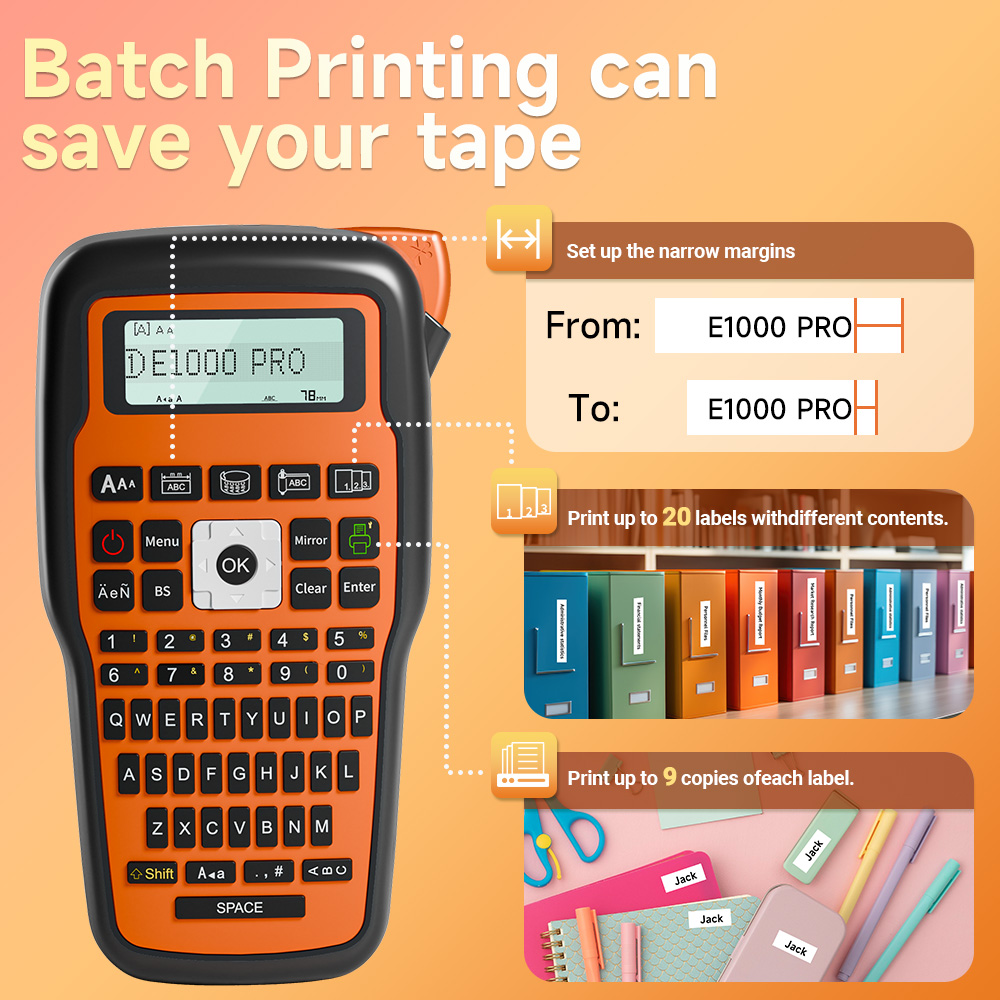 QWERTY Keyboard E1000 Label Pr - Commercial Printing Types ulasan dan harga