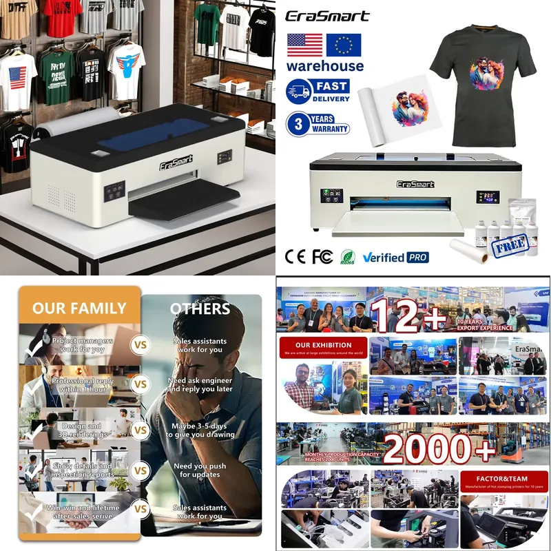 EraSmart 2026 T Shirt Clothes  - Dtf Powder Shaker ulasan dan harga