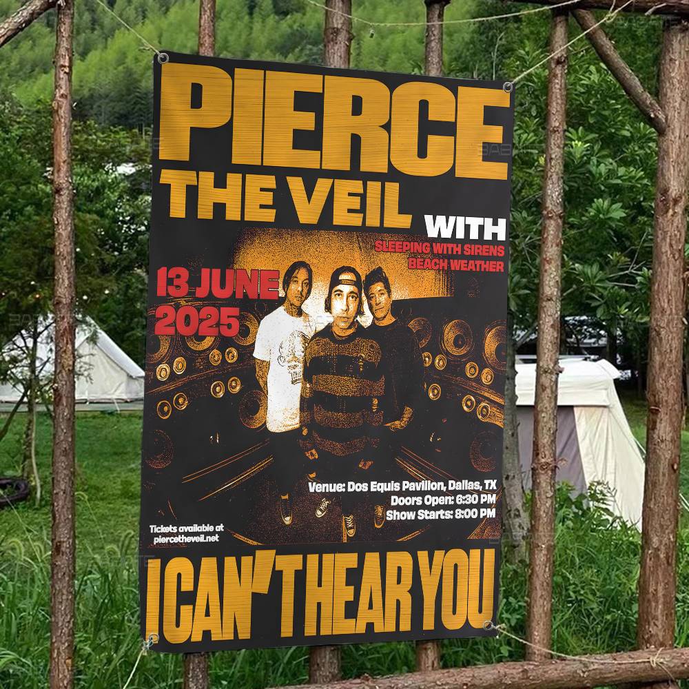 Pierce The Veil Music Band Adv - Commercial Printing Company ulasan dan harga