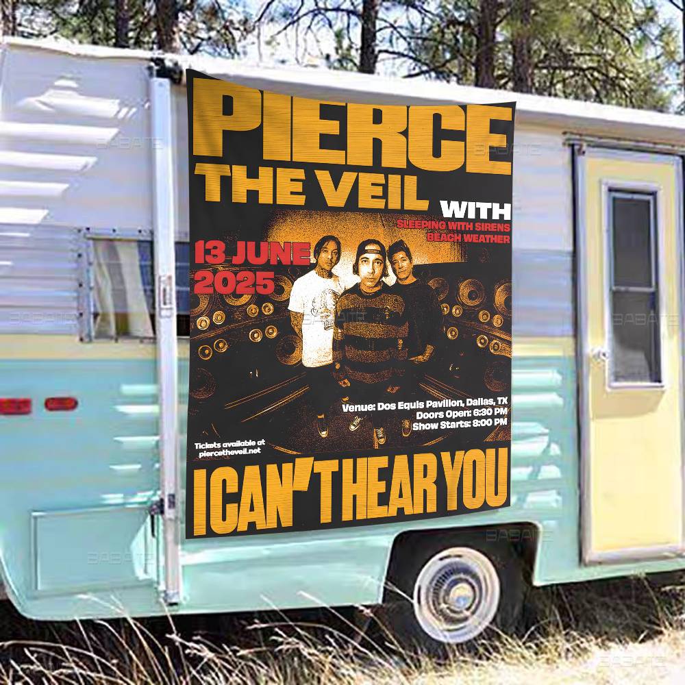 Pierce The Veil Music Band Adv - Commercial Printing Company ulasan dan harga
