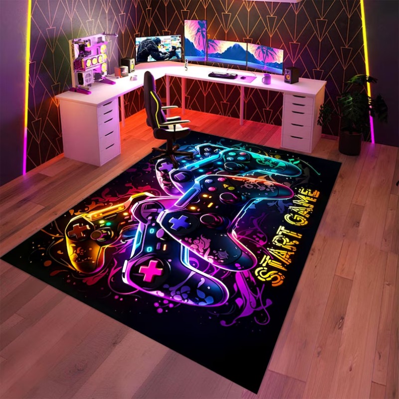 Neon Glow Game Controller Area - Commercial Printing Usa ulasan dan harga