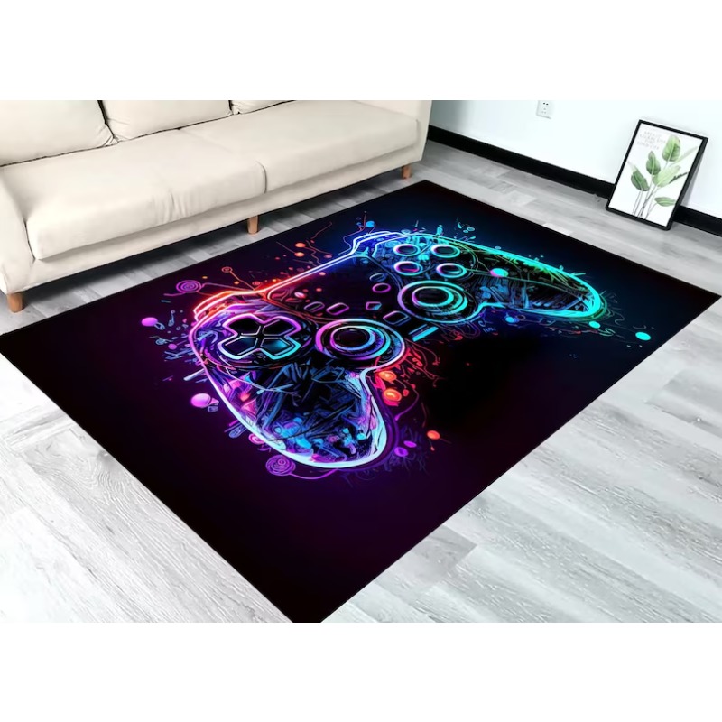 Neon Glow Game Controller Area - Commercial Printing Usa ulasan dan harga